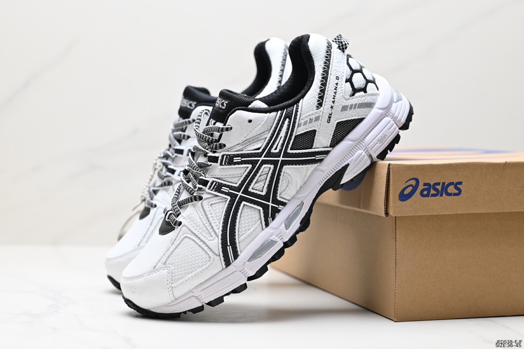 150 ASICS/亚瑟士 Tiger Gel-Kahana 8代户外越野休闲运动跑步鞋