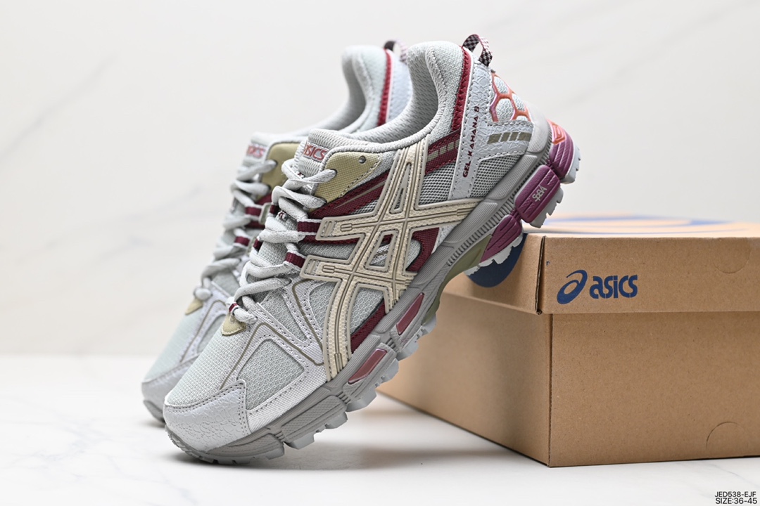 150 ASICS/亚瑟士 Tiger Gel-Kahana 8代户外越野休闲运动跑步鞋