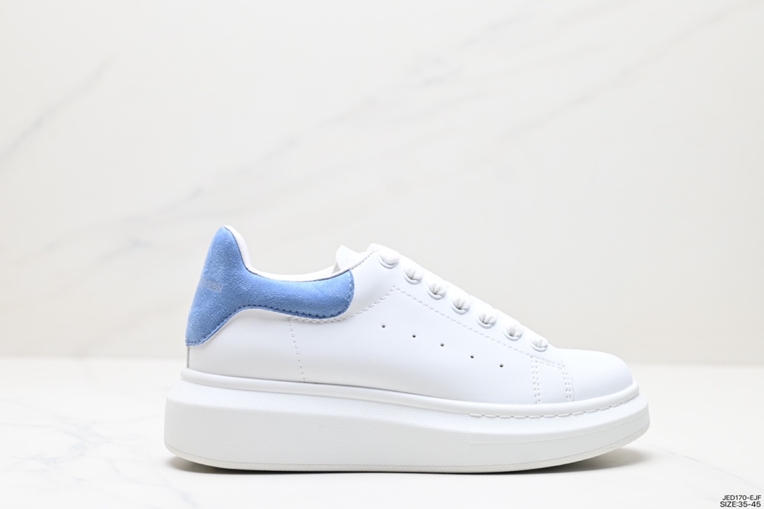 Alexander McQueen Skateboard Shoes Sneakers White Low Tops