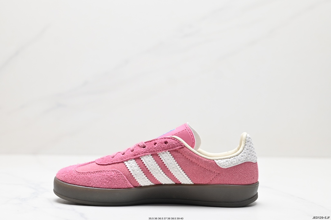 150 阿迪达斯Adidas Originals Gazelle Indoor 三叶草复古防滑耐磨低帮板鞋 HQ8717