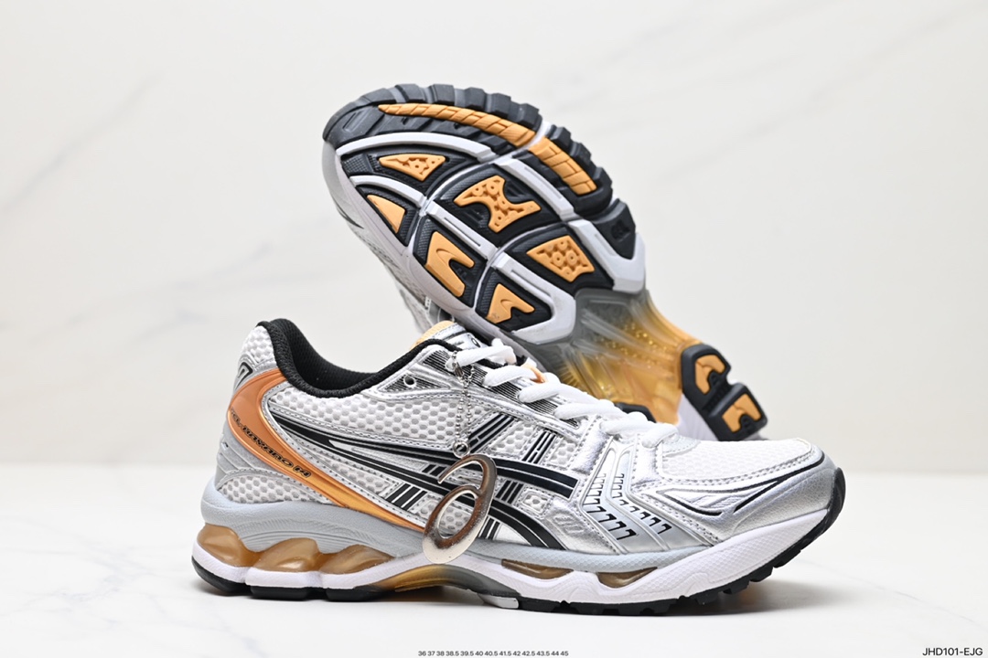 190 ASICS/亚瑟士 GEL-KAYANO 14 户外越野休闲运动跑步鞋  1201A109-102