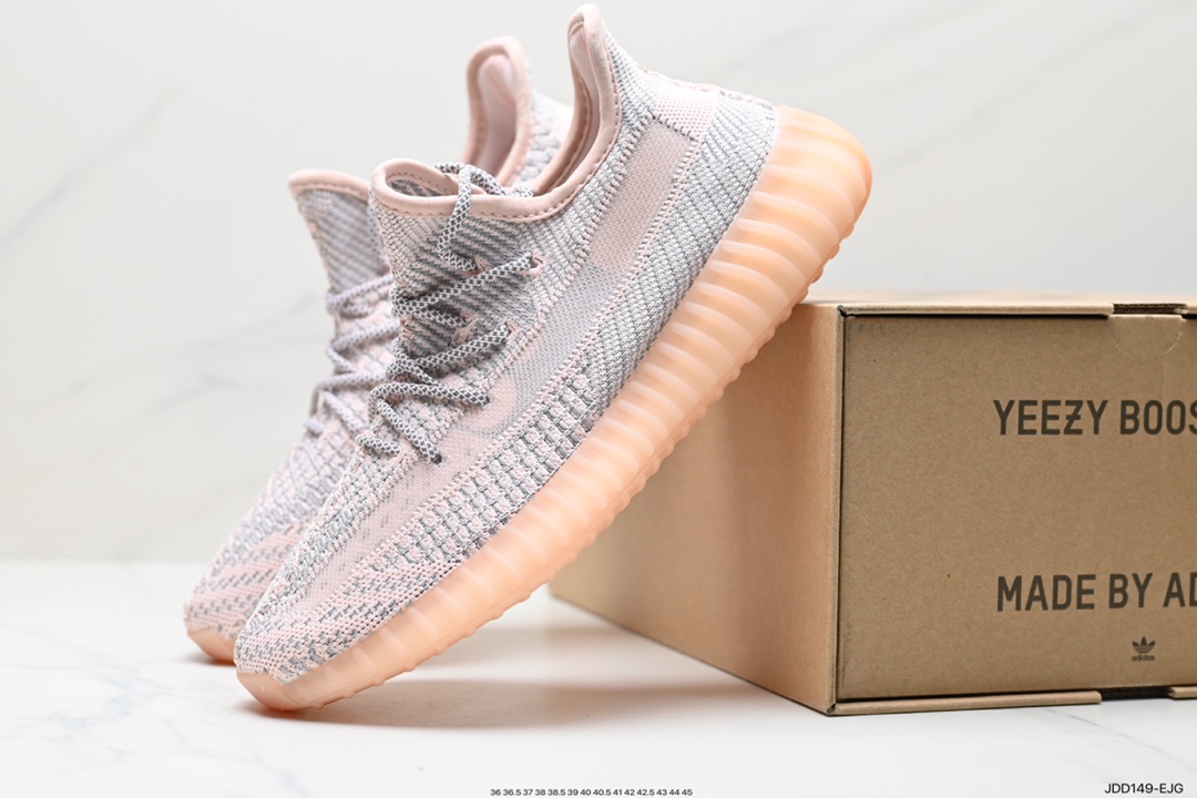 120 Kanye West x adidas Yeezy Boost 350 V2 爆米花中底休闲运动慢跑鞋  FV5578