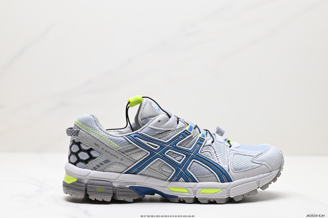 160 Asics Gel-Kahana 8 系列 浅灰 亚瑟士经典户外跑鞋 1011B109-400