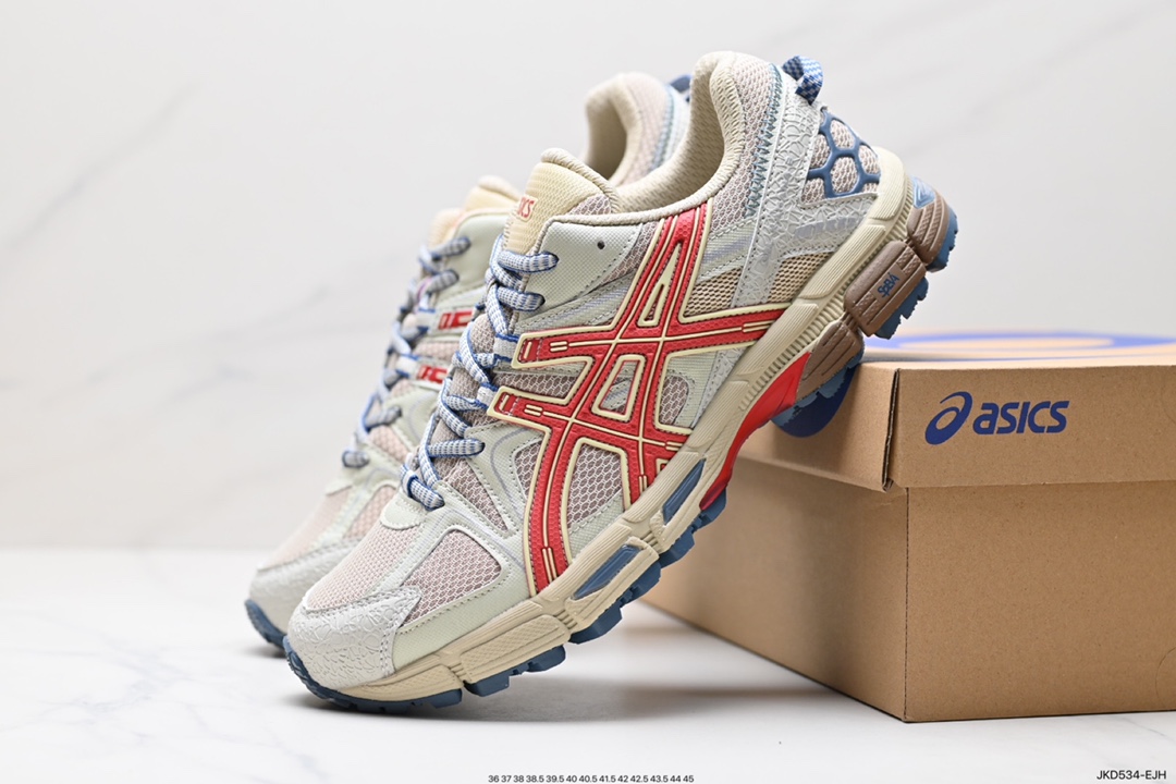 160 Asics Gel-Kahana 8 系列 浅灰 亚瑟士经典户外跑鞋 1011B109-400