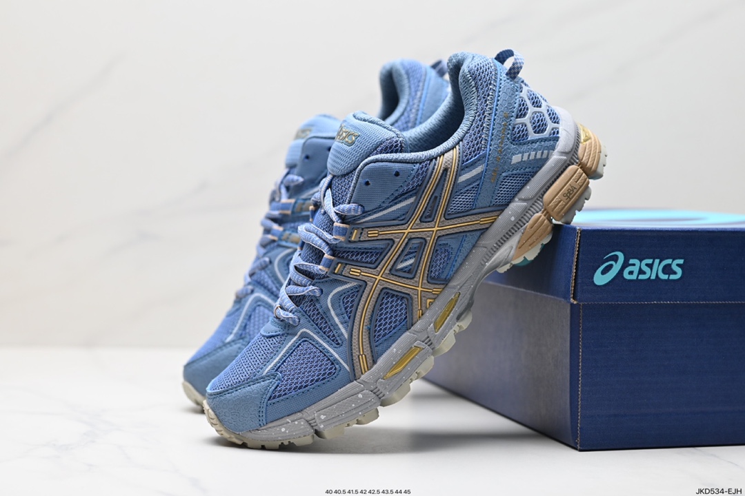 160 Asics Gel-Kahana 8 系列 浅灰 亚瑟士经典户外跑鞋 1011B109-400