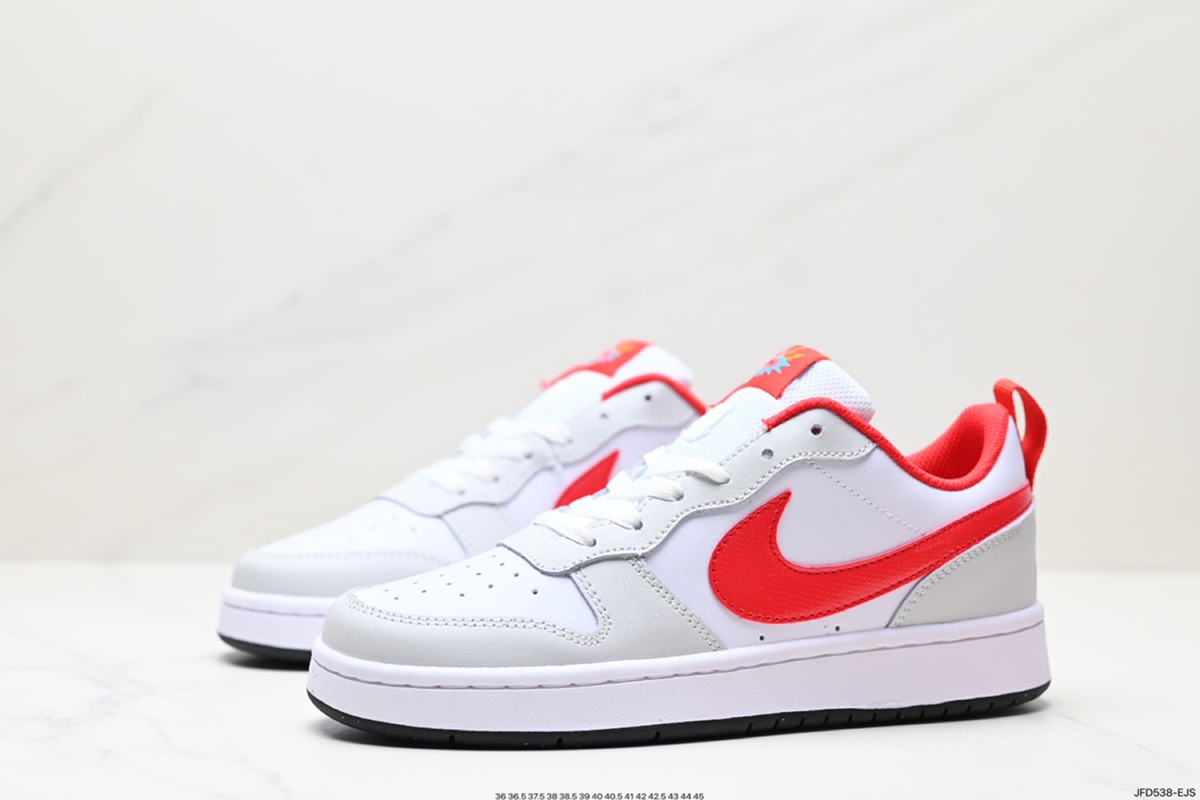 170 耐克Nike Ebernon Low PRM 红白复古低帮休闲板鞋 FZ5525-161