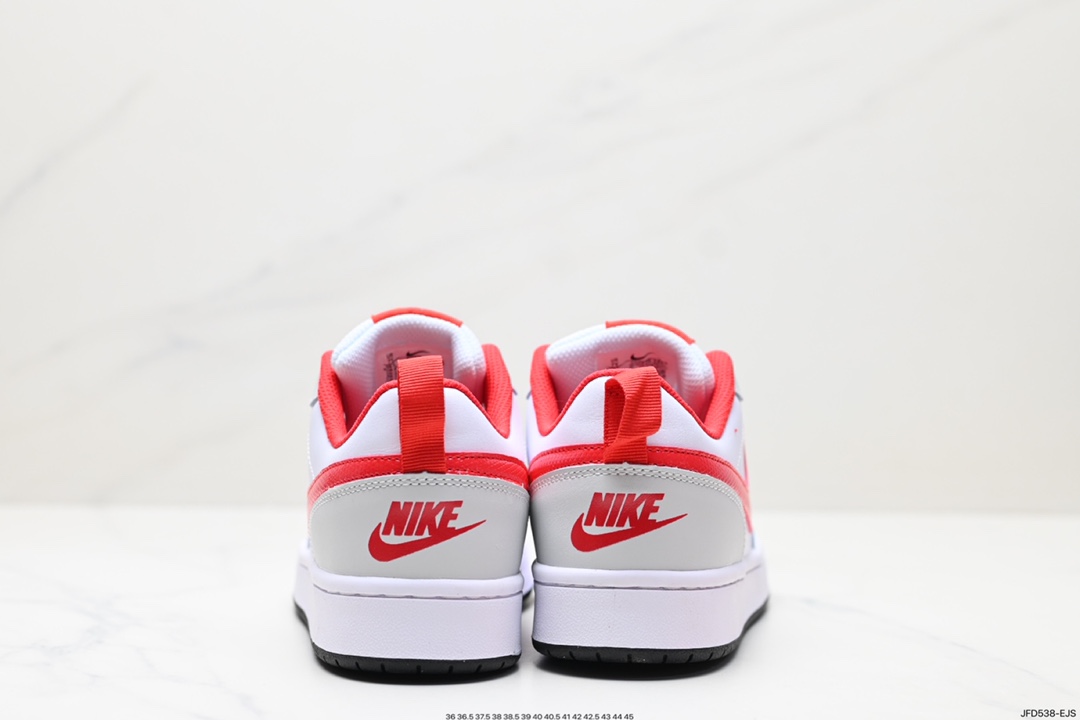 170 耐克Nike Ebernon Low PRM 红白复古低帮休闲板鞋 FZ5525-161