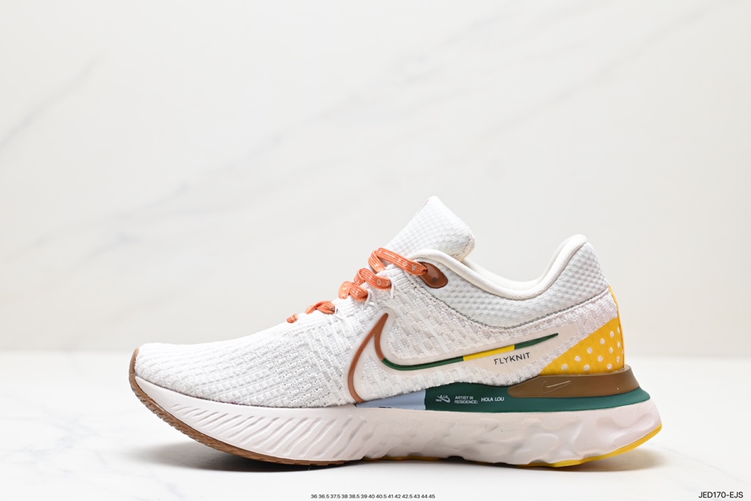 150 耐克NIKE REACT INFINITY RUN FK 3瑞亚机能风疾速系列越野缓震休闲运动 DO9496-001