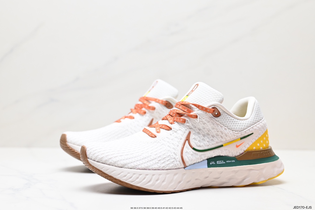 150 耐克NIKE REACT INFINITY RUN FK 3瑞亚机能风疾速系列越野缓震休闲运动 DO9496-001