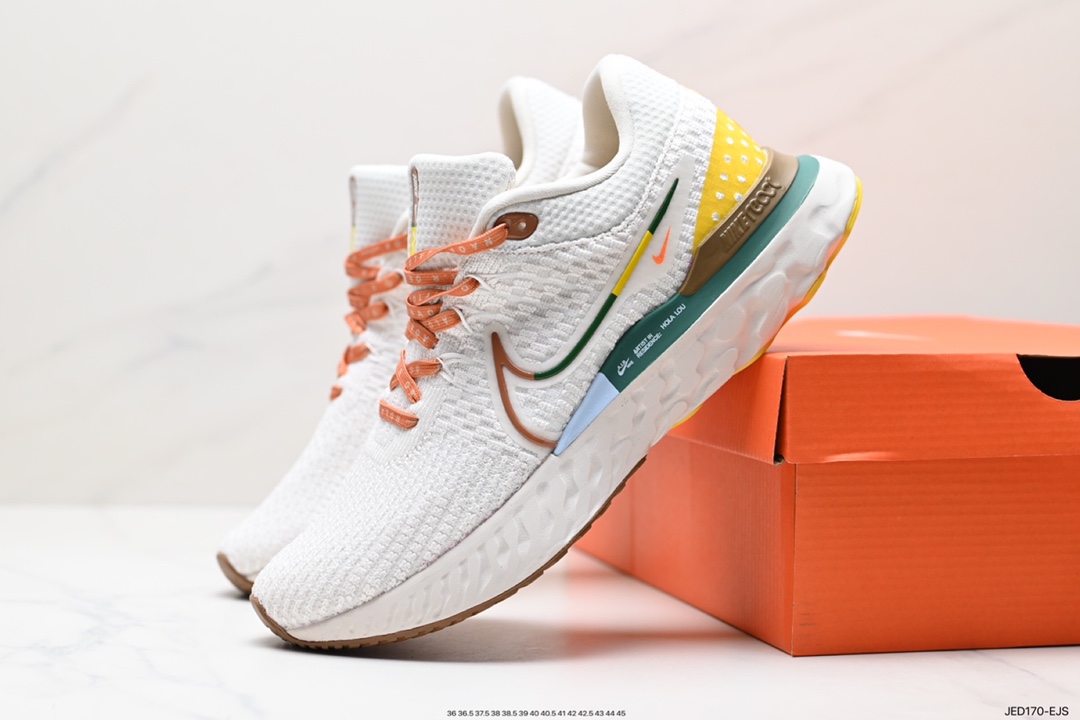 150 耐克NIKE REACT INFINITY RUN FK 3瑞亚机能风疾速系列越野缓震休闲运动 DO9496-001