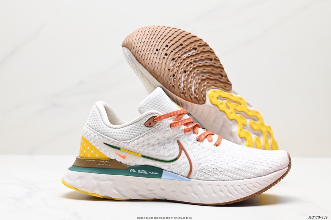 150 耐克NIKE REACT INFINITY RUN FK 3瑞亚机能风疾速系列越野缓震休闲运动 DO9496-001