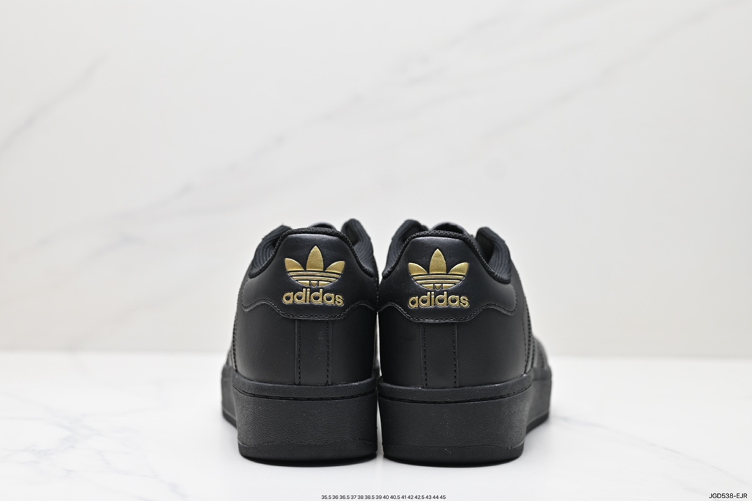 180 厚底贝壳头阿迪达斯Adidas三叶草 Originals Superstar Pride RM贝壳头系列低帮经典百搭休闲运动板鞋 ID4656