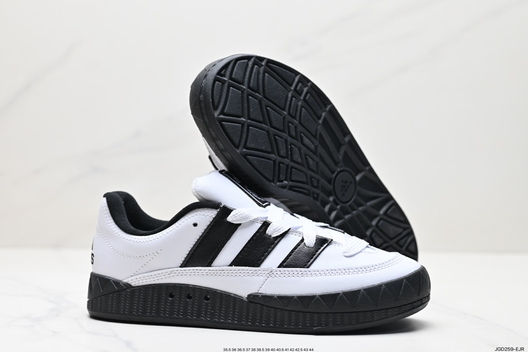 180 Adidas Adimatic Low 马蒂奇系列低帮 复古鲨鱼面包鞋运动休闲滑板板鞋 ID7717