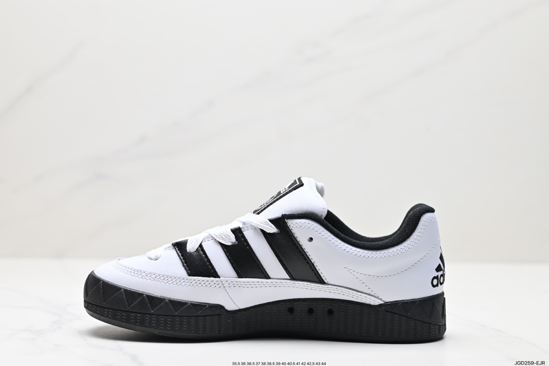 180 Adidas Adimatic Low 马蒂奇系列低帮 复古鲨鱼面包鞋运动休闲滑板板鞋 ID7717