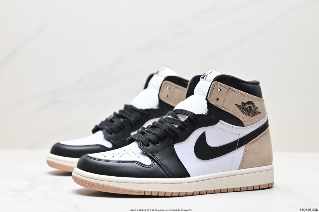 250 耐克Nike Air Jordan 1 Retro High OG”Black/White“AJ1代迈克尔·乔丹高帮篮球鞋 FD2596-012