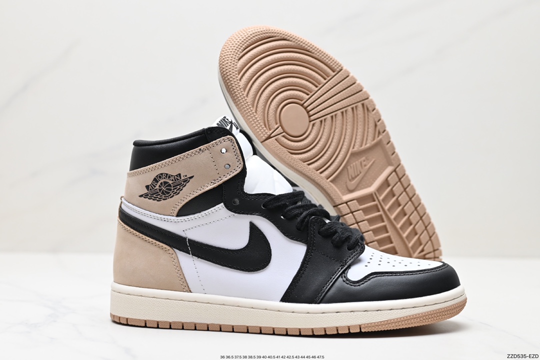 250 耐克Nike Air Jordan 1 Retro High OG”Black/White“AJ1代迈克尔·乔丹高帮篮球鞋 FD2596-012