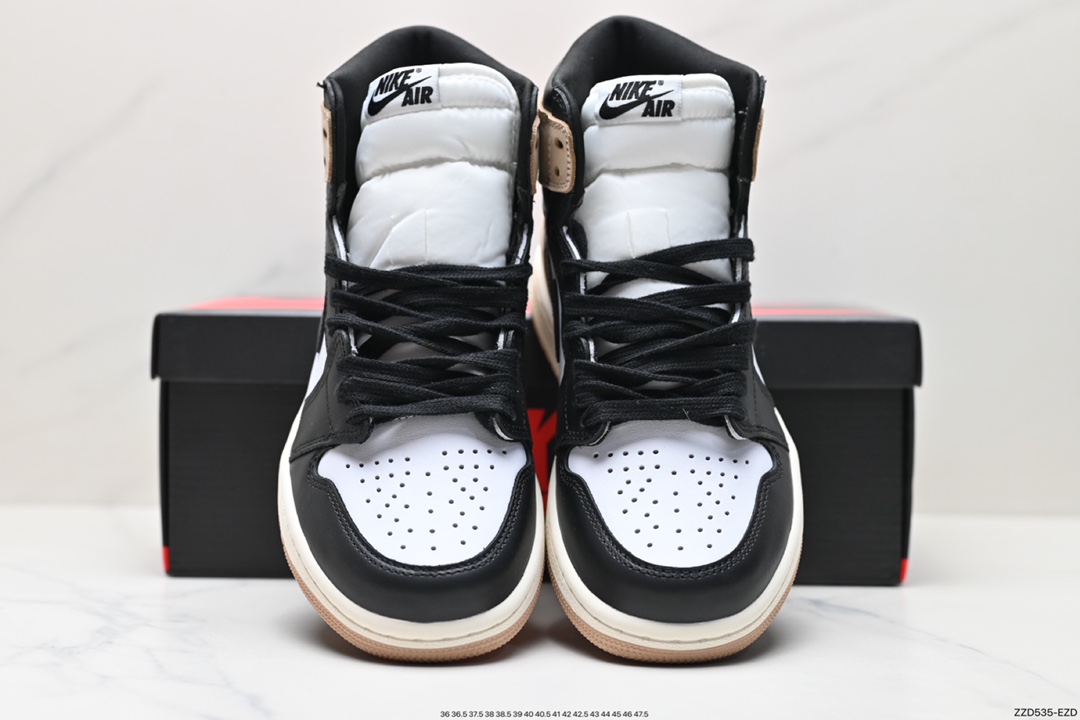 250 耐克Nike Air Jordan 1 Retro High OG”Black/White“AJ1代迈克尔·乔丹高帮篮球鞋 FD2596-012