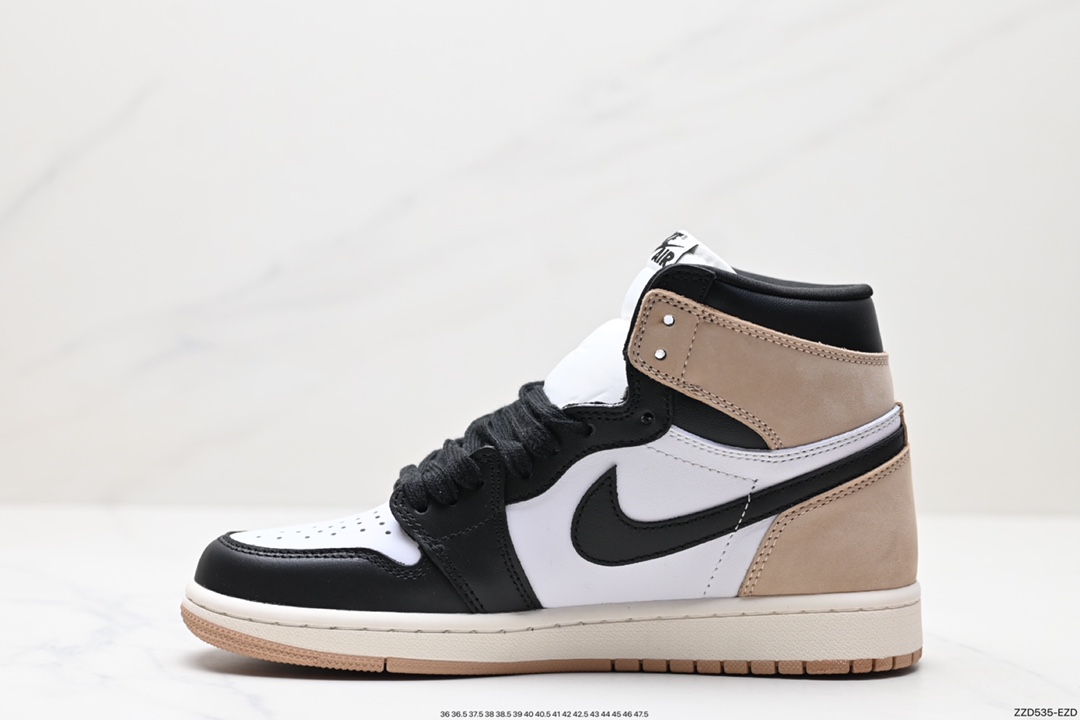 250 耐克Nike Air Jordan 1 Retro High OG”Black/White“AJ1代迈克尔·乔丹高帮篮球鞋 FD2596-012