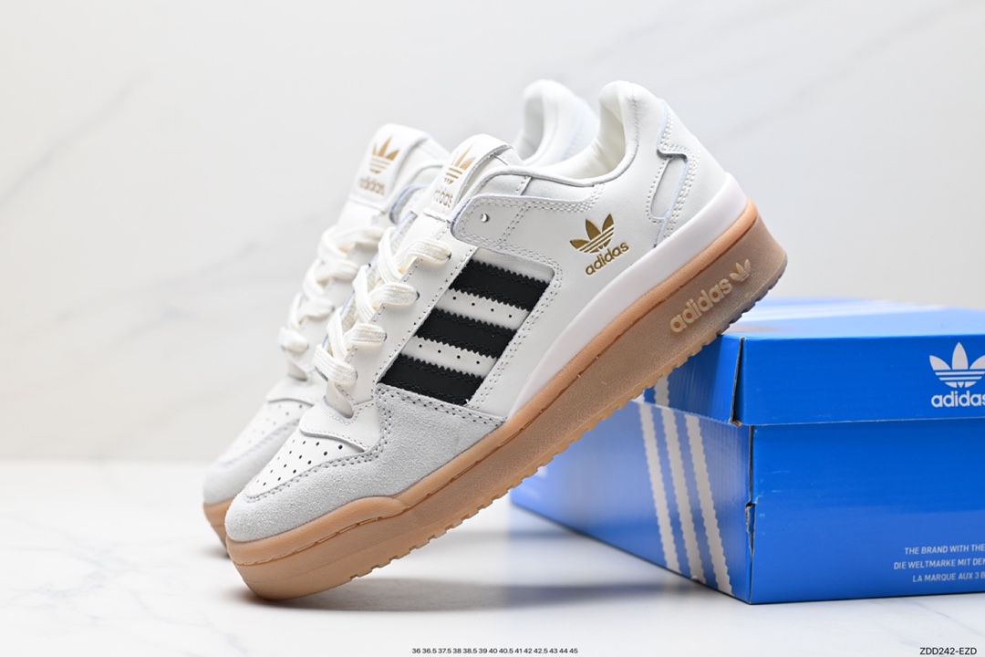 230 阿迪达斯 Adidas Forum 84 Low OG “Bright Blue” 低帮百搭潮流休闲运动板鞋 IG3769