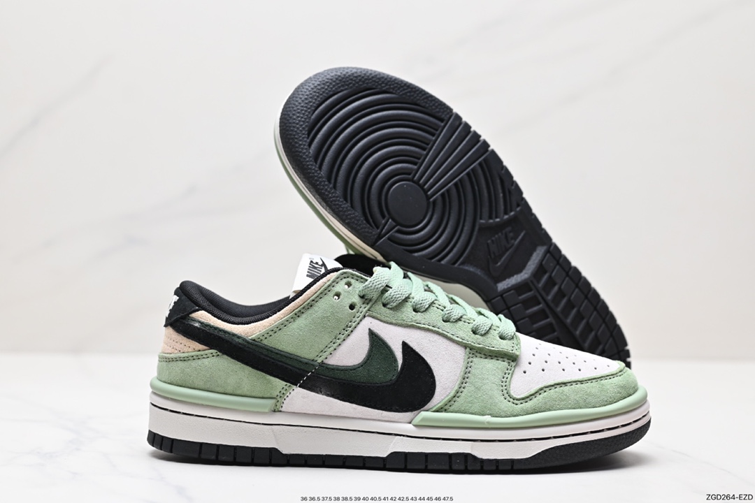 290 fragment design x Travis Scott x Nike Air Jordan 1 Low OG SP”Black/Green Toe“AJ1乔丹一代篮球鞋 DZ2794-768