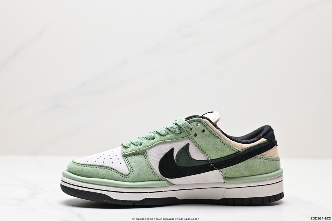 290 fragment design x Travis Scott x Nike Air Jordan 1 Low OG SP”Black/Green Toe“AJ1乔丹一代篮球鞋 DZ2794-768