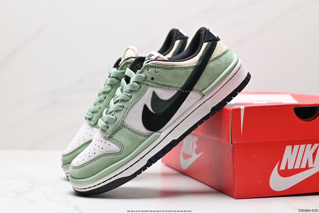 290 fragment design x Travis Scott x Nike Air Jordan 1 Low OG SP”Black/Green Toe“AJ1乔丹一代篮球鞋 DZ2794-768