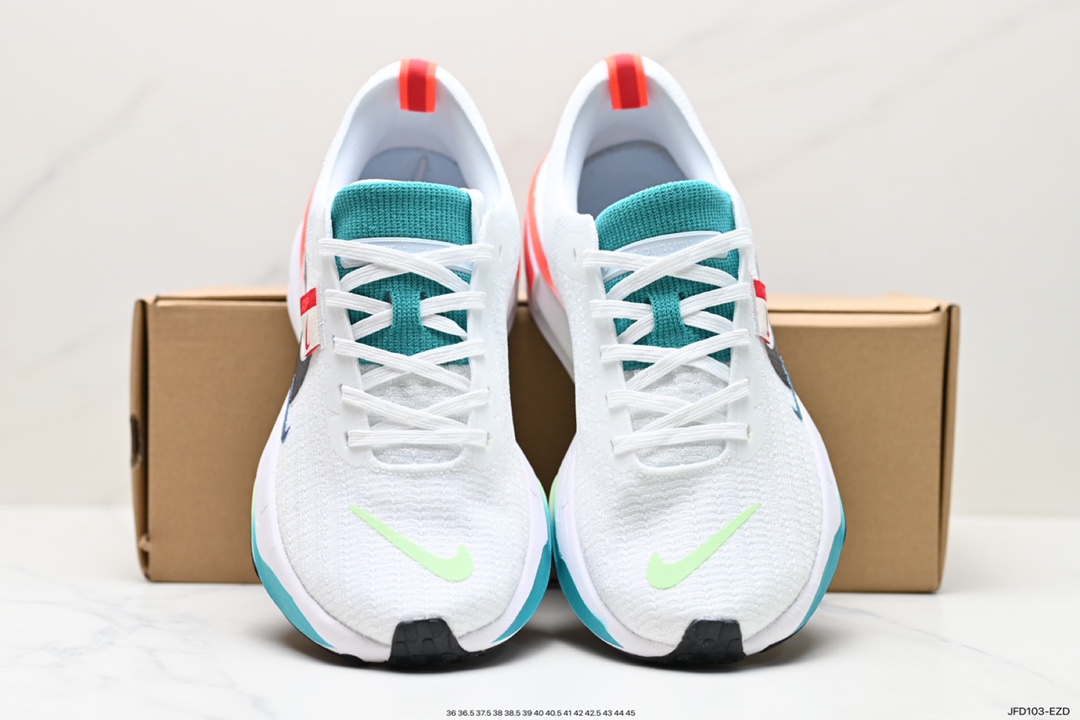 170 耐克NIKE ZOOMX INVINCIBLE RUN FK3 短跑马拉松系带系列轻量休闲运动慢跑鞋 FZ5056-103