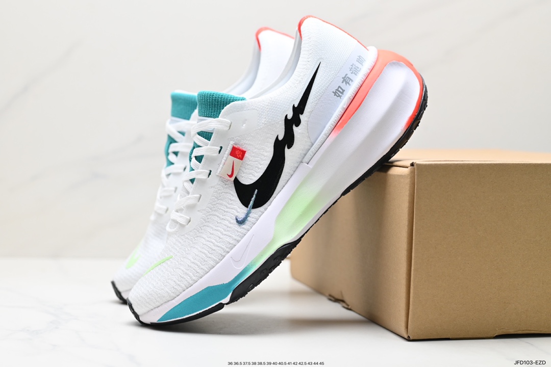 170 耐克NIKE ZOOMX INVINCIBLE RUN FK3 短跑马拉松系带系列轻量休闲运动慢跑鞋 FZ5056-103