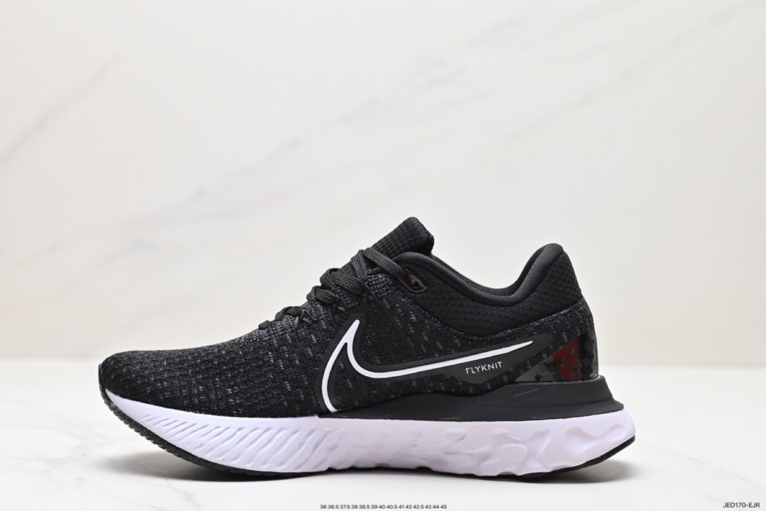 150 耐克NIKE REACT INFINITY RUN FK 3瑞亚机能风疾速系列越野缓震休闲运动鞋 DD3024-001