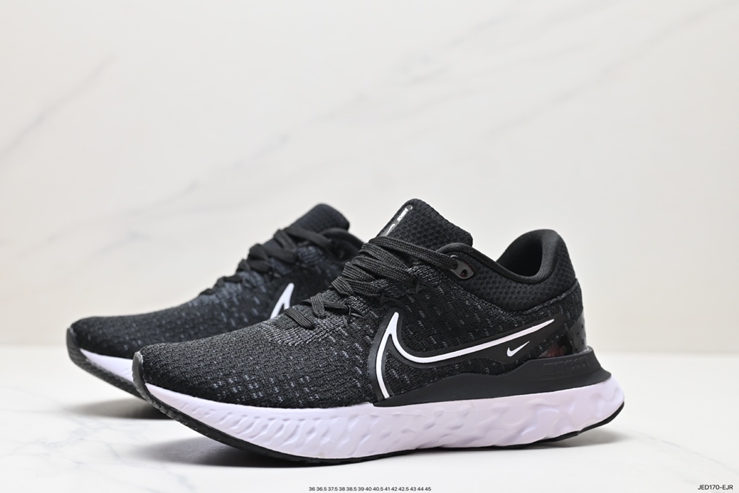 150 耐克NIKE REACT INFINITY RUN FK 3瑞亚机能风疾速系列越野缓震休闲运动鞋 DD3024-001