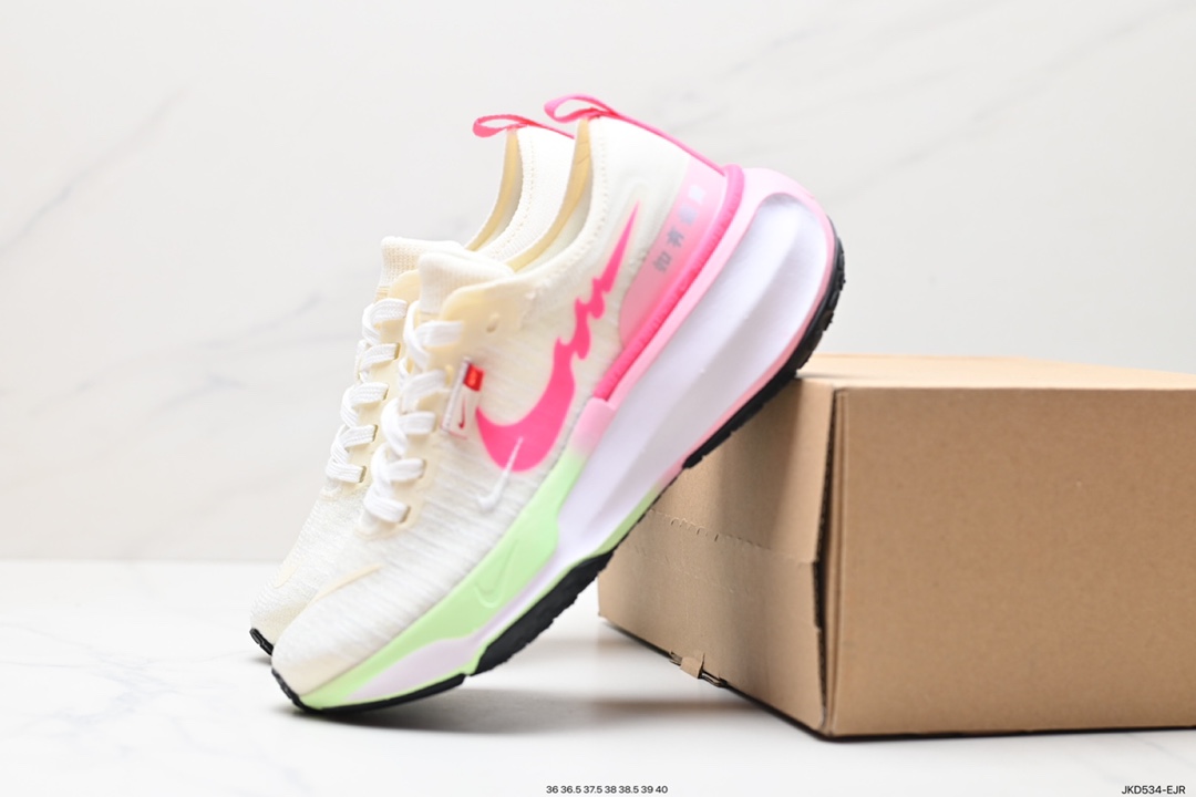 160 耐克NIKE ZOOMX INVINCIBLE RUN FK3 短跑马拉松系带系列轻量休闲运动慢跑鞋 FZ5056-163