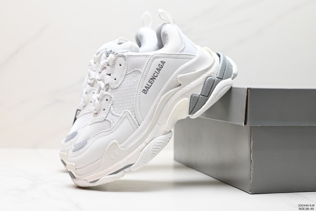 230 巴黎世家老爹鞋 解构主义完美诠释潮流新时尚Balenciaga Triple-S Sneaker 时装复古厚底