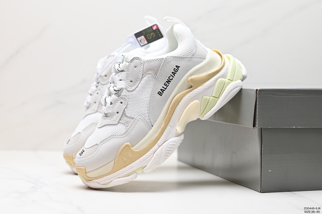 230 巴黎世家老爹鞋 解构主义完美诠释潮流新时尚Balenciaga Triple-S Sneaker 时装复古厚底