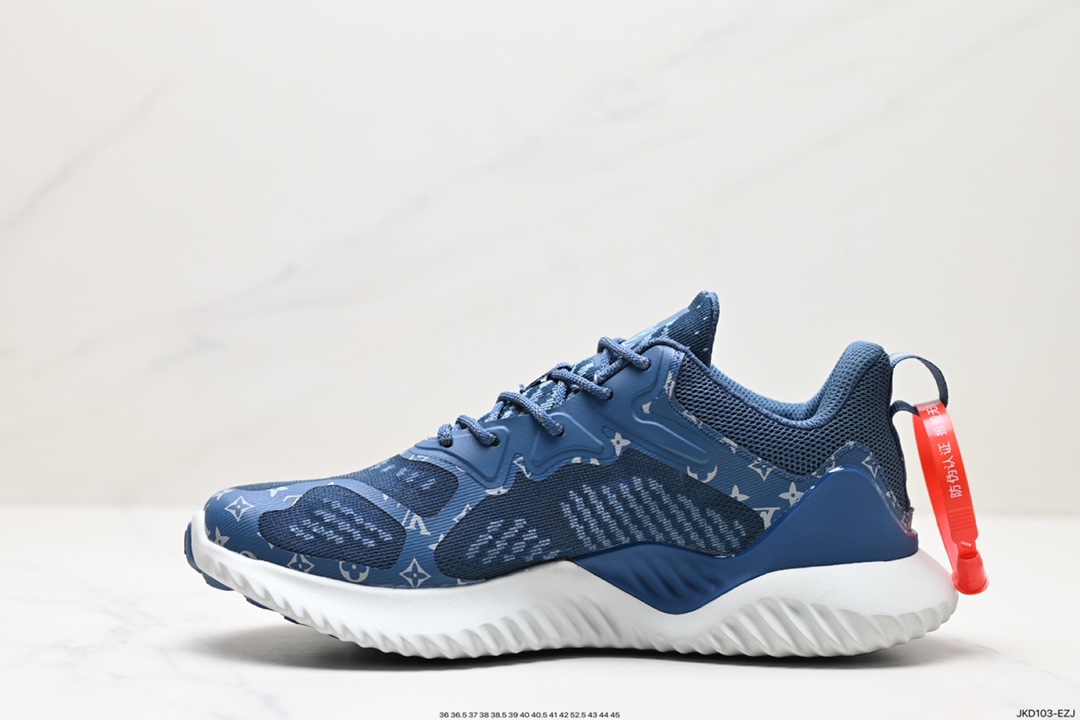 160 阿迪 Lv AlphaBounce  Beyond m阿尔法 网面休闲跑步鞋 B43686