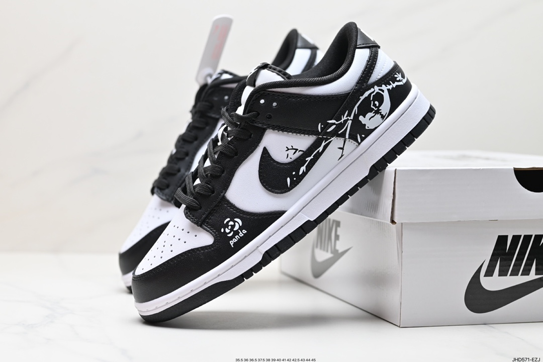 190 耐克NK Dunk Low Retro ”DIY高端定制“ 低帮休闲运动板鞋 DD1503-100