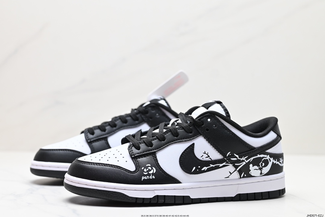 190 耐克NK Dunk Low Retro ”DIY高端定制“ 低帮休闲运动板鞋 DD1503-100