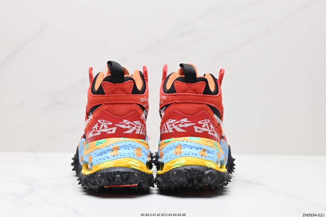 300 耐克 Nike Air Terra Forma x OFF-WHITE OW联名户外高帮潮流运动鞋 DQ1615-800