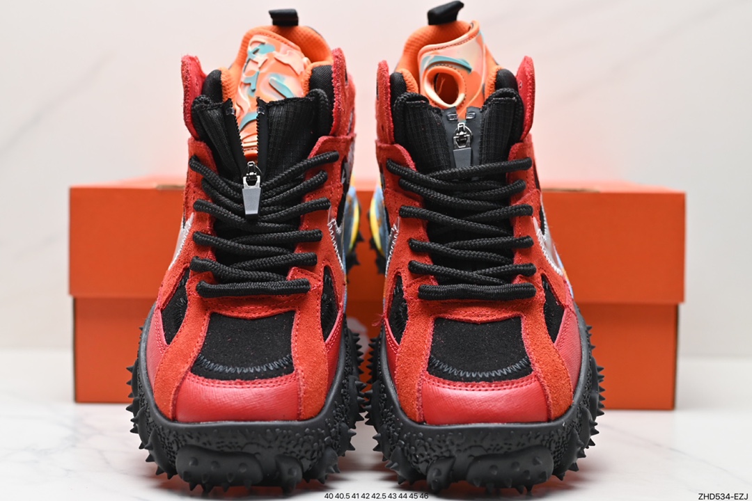 300 耐克 Nike Air Terra Forma x OFF-WHITE OW联名户外高帮潮流运动鞋 DQ1615-800