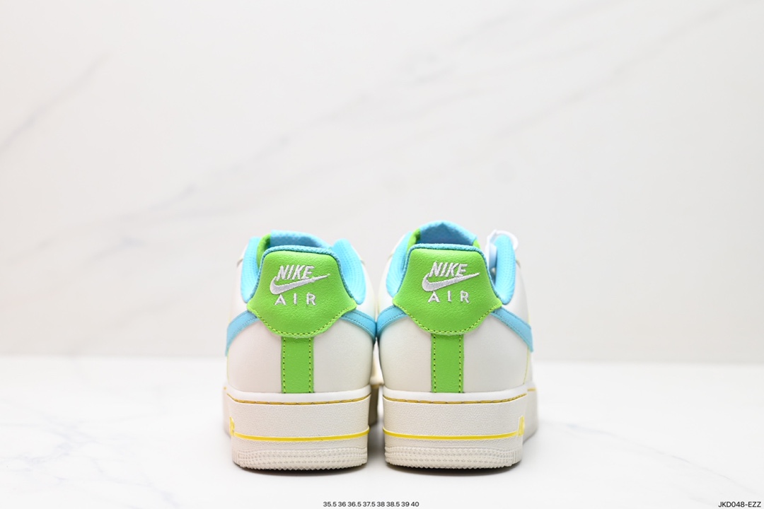 160 Nike Air Force 1'07 空号一军低百帮搭闲休运动板鞋 FJ4614-100