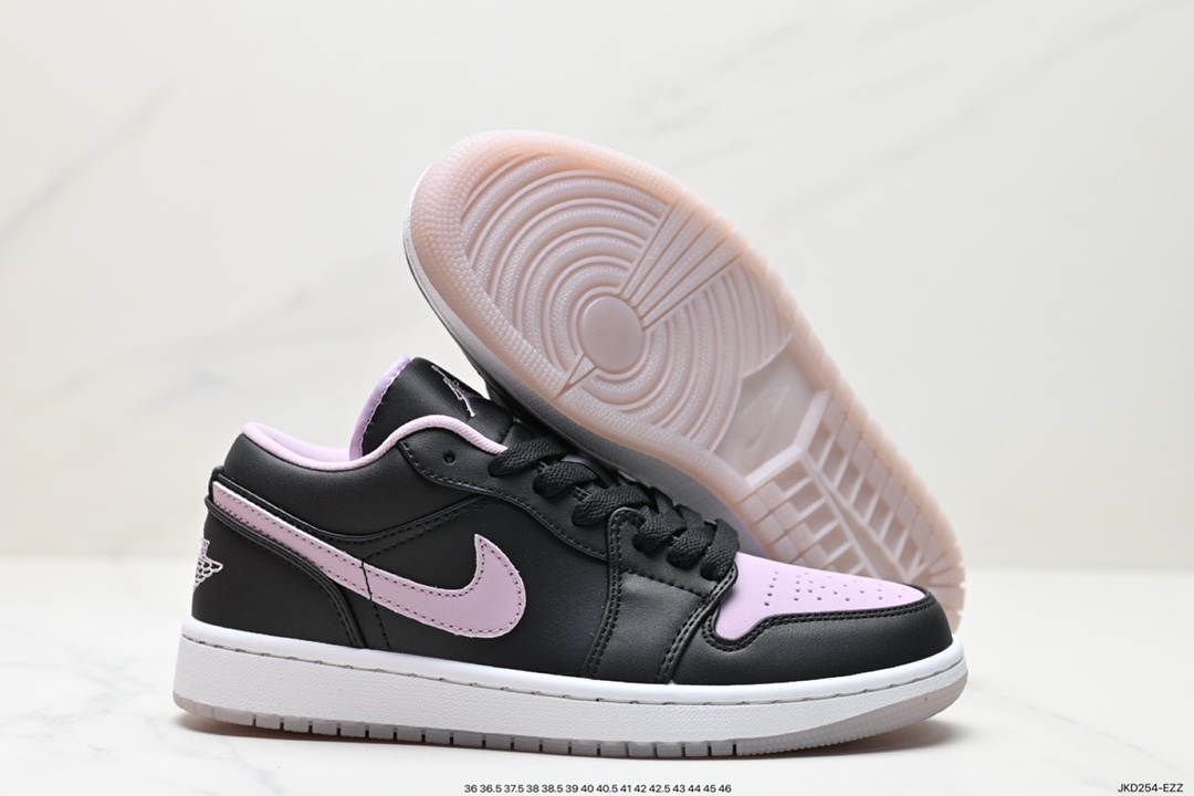 160 NK Air Jordan 1 Low SE”Phantom Denim Swoosh“AJ1乔丹一篮球鞋“灰棕牛仔蓝情人节” FZ5042-041