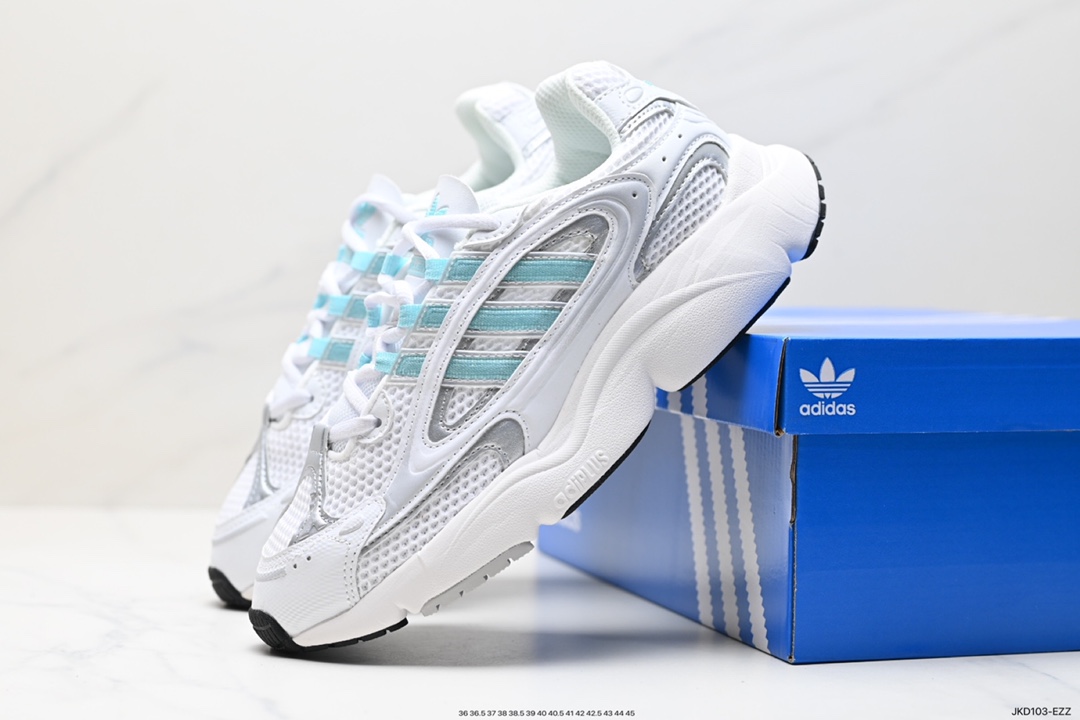 160 adidas originals Ozweego  舒适百搭 复古老爹鞋 IF6583