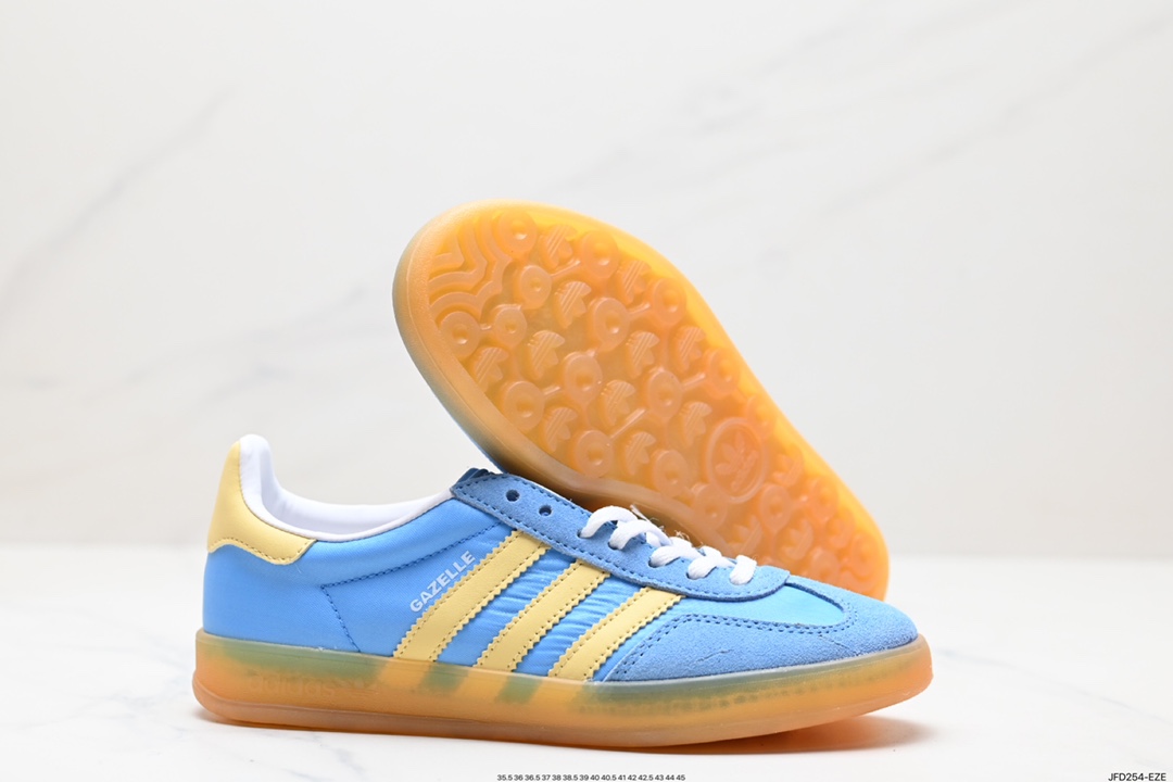 170 阿迪达斯Adidas originals Gazelle Indoor ”浅紫白“ IE2960