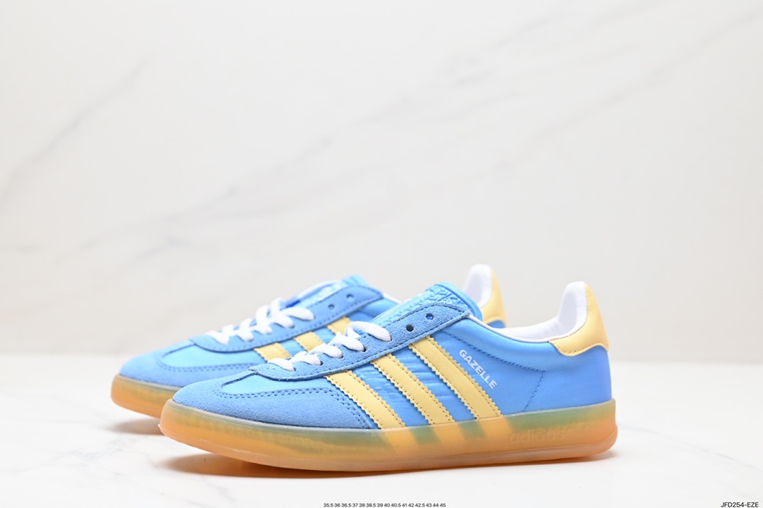 170 阿迪达斯Adidas originals Gazelle Indoor ”浅紫白“ IE2960