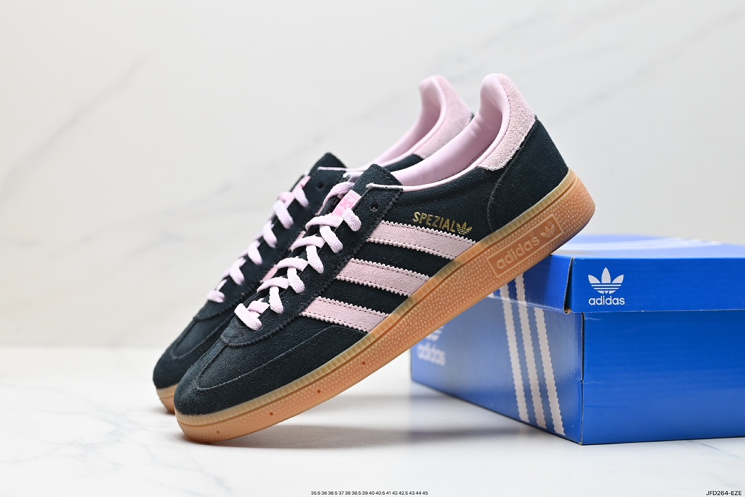 170 阿迪达斯Adidas Originals Handball SPZL 手球运动员系列百搭休闲运动板鞋 IE5897