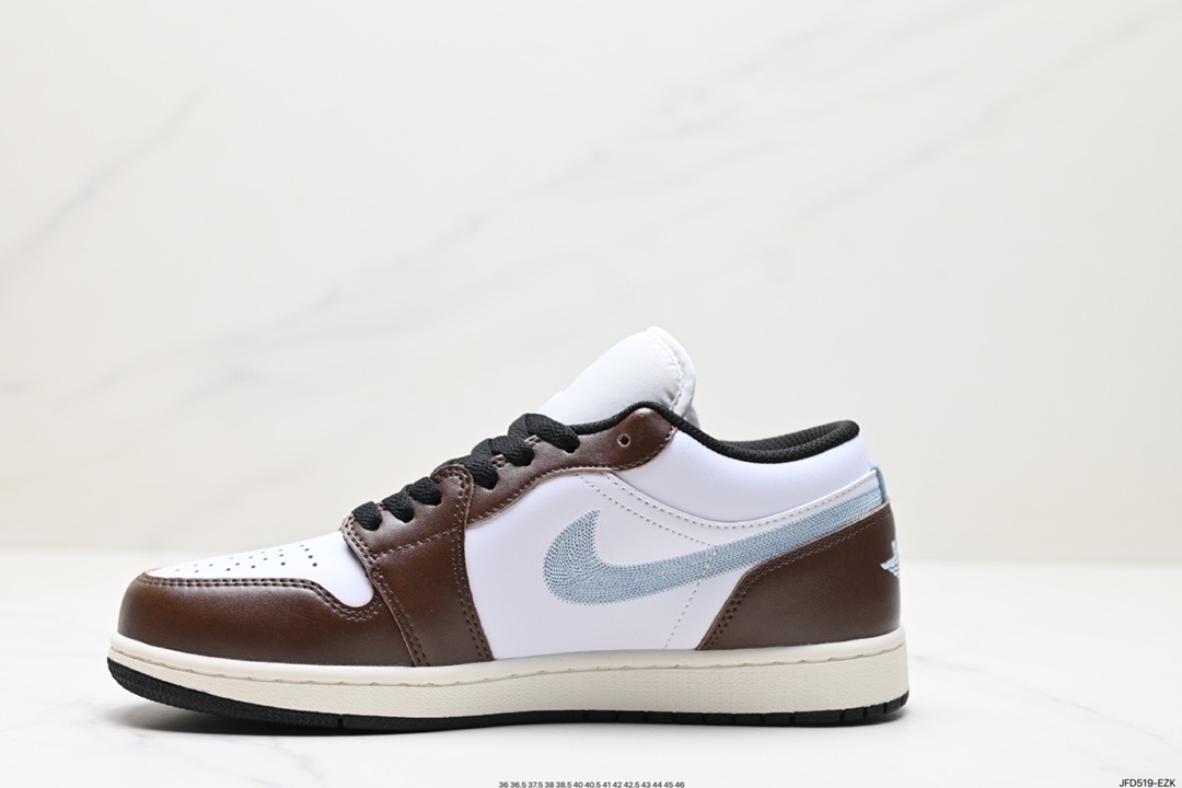 170 Nike Air Jordan 1 Low 白棕蓝 FQ8156-142