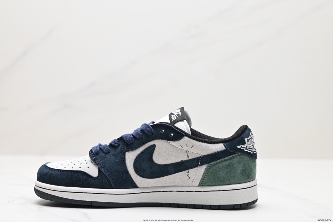 190 Fragment x TS x Air Jordan 1 Low 三方联名倒钩低帮 DM7866-819