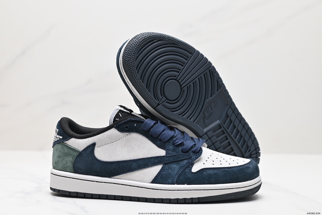 190 Fragment x TS x Air Jordan 1 Low 三方联名倒钩低帮 DM7866-819