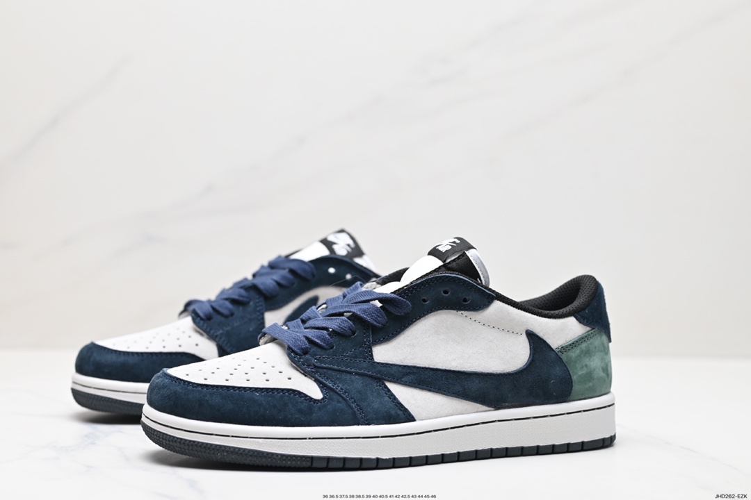 190 Fragment x TS x Air Jordan 1 Low 三方联名倒钩低帮 DM7866-819