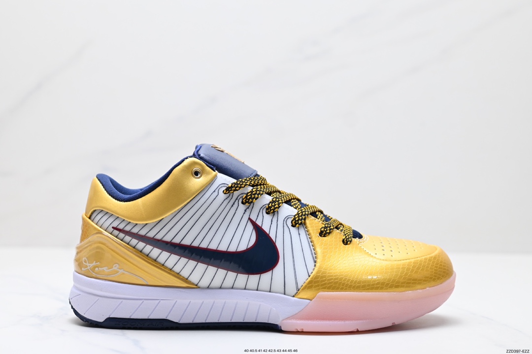 Nike Zoom Kobe 4 ZK4 科比4代 奥运回忆 专业实战篮球鞋 CQ3869-107