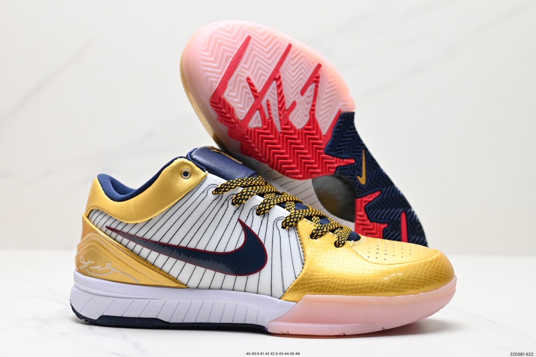 Nike Zoom Kobe 4 ZK4 科比4代 奥运回忆 专业实战篮球鞋 CQ3869-107